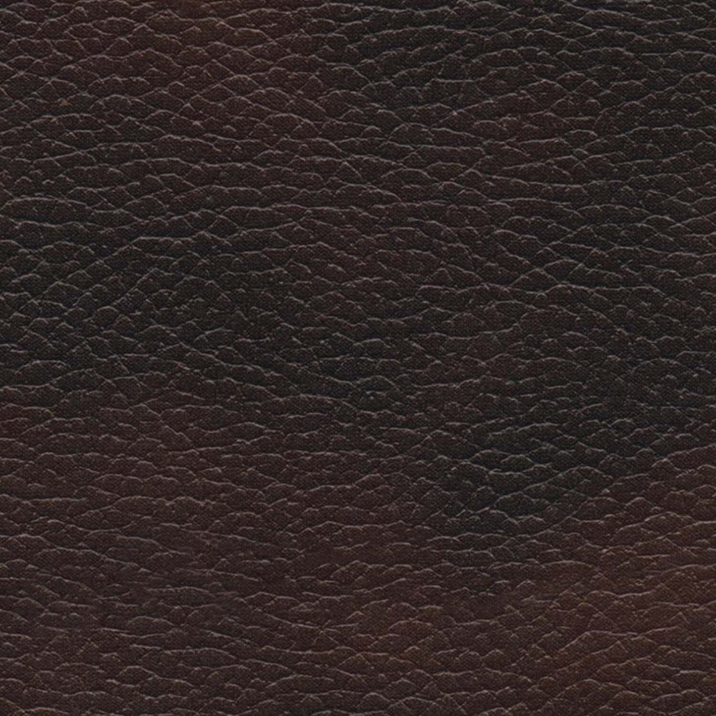 Sofa inclinable Leo de 87,5 po en tissu d’apparence cuir - brun noyer