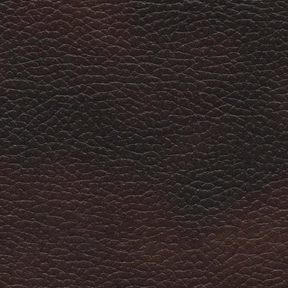 Sofa inclinable Leo de 87,5 po en tissu d’apparence cuir - brun noyer