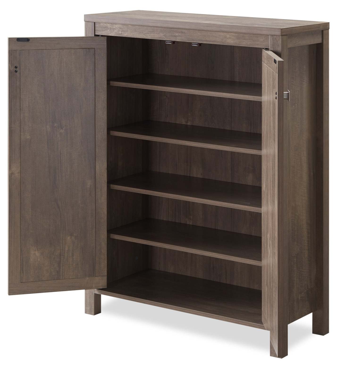 Levi 31 Shoe Storage Cabinet - Noisette|Armoire de rangement pour chaussures Levi de 31 po - noisette