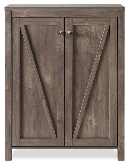 Levi 31 Shoe Storage Cabinet - Noisette|Armoire de rangement pour chaussures Levi de 31 po - noisette