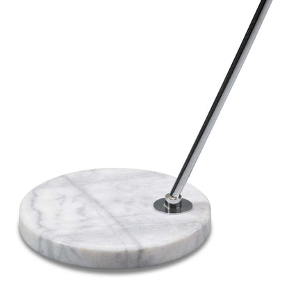 72 Sparkle Glam Silver with Marble Base and Glass Crystal Shade Arc Lampadaire|Lampe à pied arquée et somptueuse Sparkle de 72 po argentée avec base en marbre et abat-jour en cristaux de verre