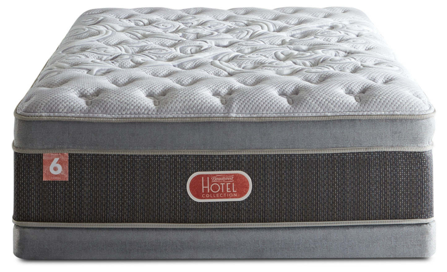 Beautyrest® Hotel Diamond 6 Plush Ultra Euro-Top King Mattress Set|Ensemble moelleux à Euro-plateau épais Hotel Diamond 6 de Beautyrest pour très grand lit