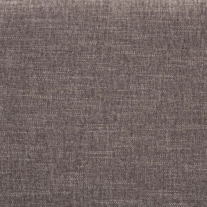 Fauteuil modulaire de gauche Lotus de Kort & Co. de 42,5 po en tissu de chenille avec coussins en duvet et plumes - brun café