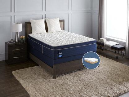Sealy Posturepedic Ultimate Mayflower Medium Euro-Top Low-Profile King Mattress Set|Ensemble semi-ferme Euro-plateau profil bas Mayflower Posturepedic Ultimate Sealy pour très grand lit