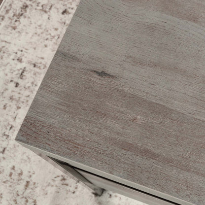 Bureau de direction Manhattan Gate de 65,98 po de qualité commerciale à 4 tiroirs - chêne mystique