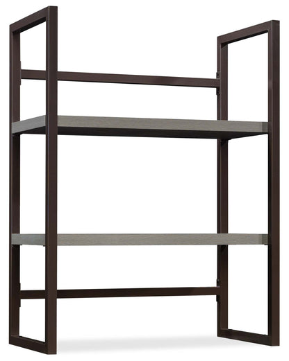 Manhattan Gate 31.5 Commercial Grade 2-Shelf Utility Hutch - Mystic Oak|Crédence tout usage Manhattan Gate de 31,5 po de qualité commerciale à 2 tablettes - chêne mystique