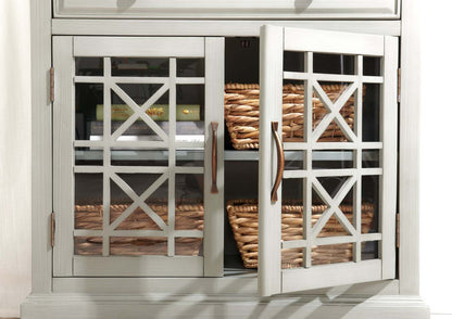 Marseille 32 Accent Cabinet with Drawer - Antique Grey|Armoire décorative Marseille de 32 po avec tiroir - gris antique