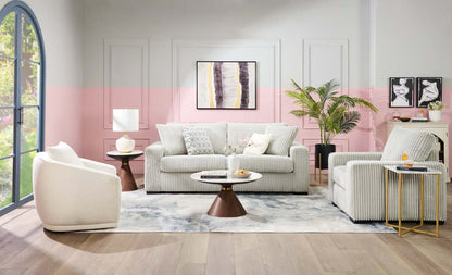 Mia 15.75 Faux Marble Chairside Table - Blanc &amp; Or|Table de fauteuil Mia de 15,75 po en imitation de marbre - blanche et dorée