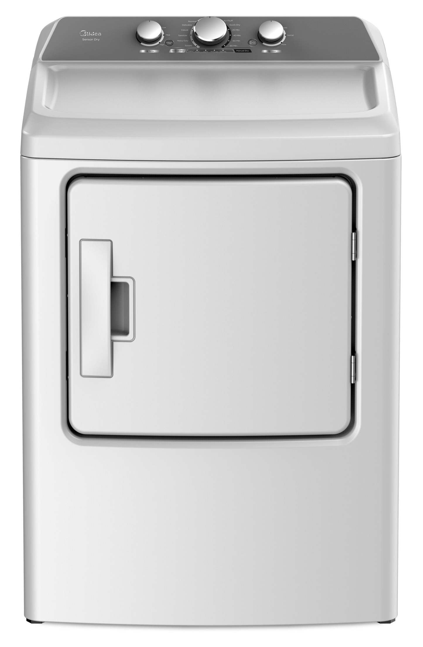 Midea 4,3 pi³ Laveuse à chargement par le haut et 6,7 pi³ Sécheuse électrique - blanche | Laveuse à chargement par le haut de 4,3 pi³ et sécheuse électrique de 6,7 pi³ de Midea - blanche | MITL43AW