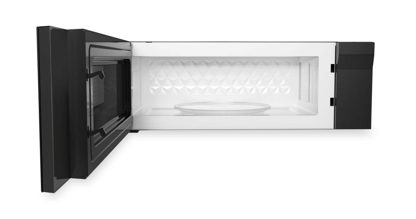 Midéa 1,2 Cu. Fort. Micro-ondes à cuisinière mince de 400 CFM - Acier inoxydable - MMO12S14ASTC | Quatre à micro-ondes à hotte intégrée mincea Midea de 1,2 pi³ et de 400 pi3/min - acier inoxydable - MMO12S14ASTC | MMO12S14
