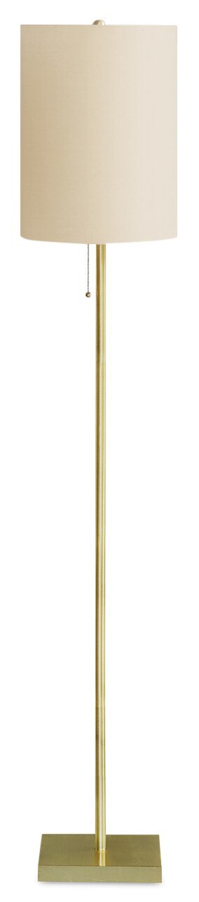 Lampadaire 62 Brass Metal|Lampe à pied en métal laiton de 62 po