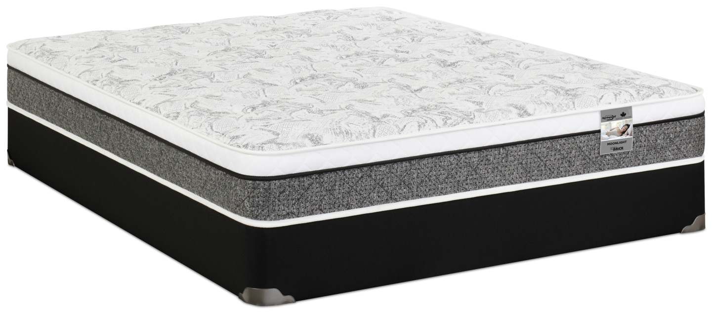 Springwall Moonlight Eurotop Plush Twin Mattress Set|Ensemble matelas moelleux à Euro-plateau Moonlight de Springwall pour lit simple