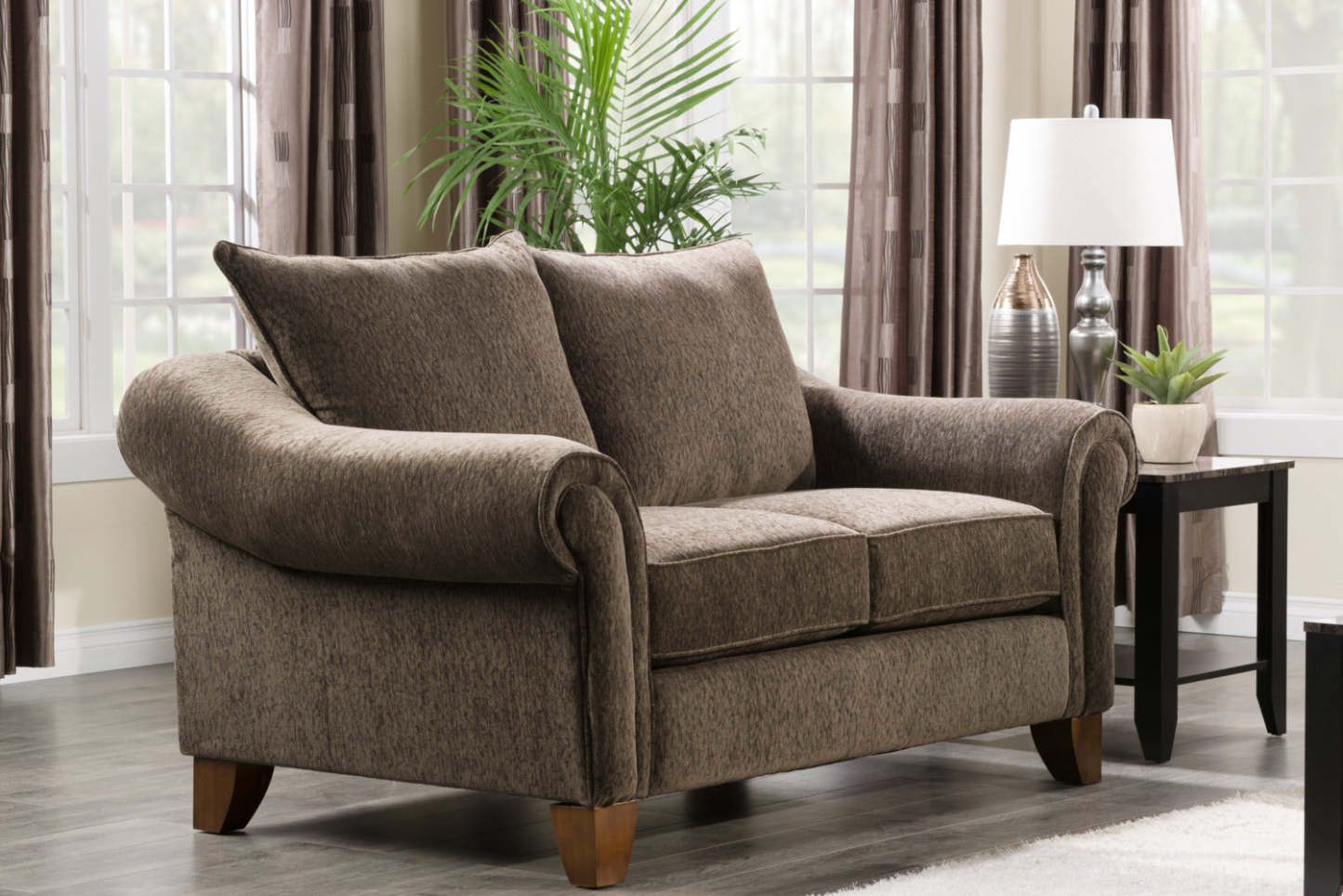 28 Ensemble 2 lampes de table rétro de 28 po en métal