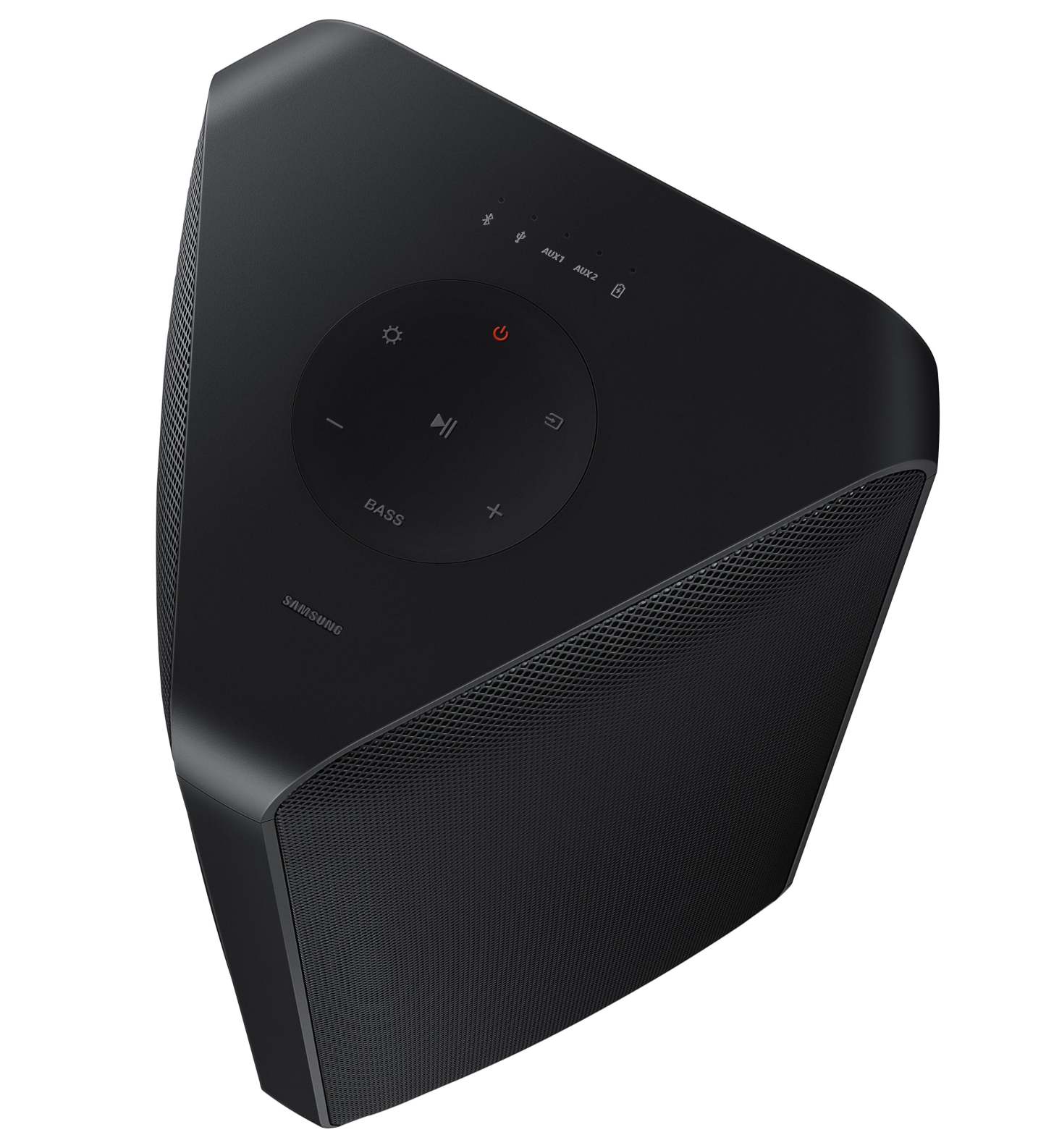 SAMSUNG MX-ST40 Haut-parleur de fête bidirectionnel sans fil IPX5 160 W résistant à l'eau (MX-ST40B/ZC) | Haut-parleur de fête bidirectionnel de 160 W SAMSUNG MX-ST40 sans fil avec résistance à l'eau IPX5 (MX-ST40B/ZC)