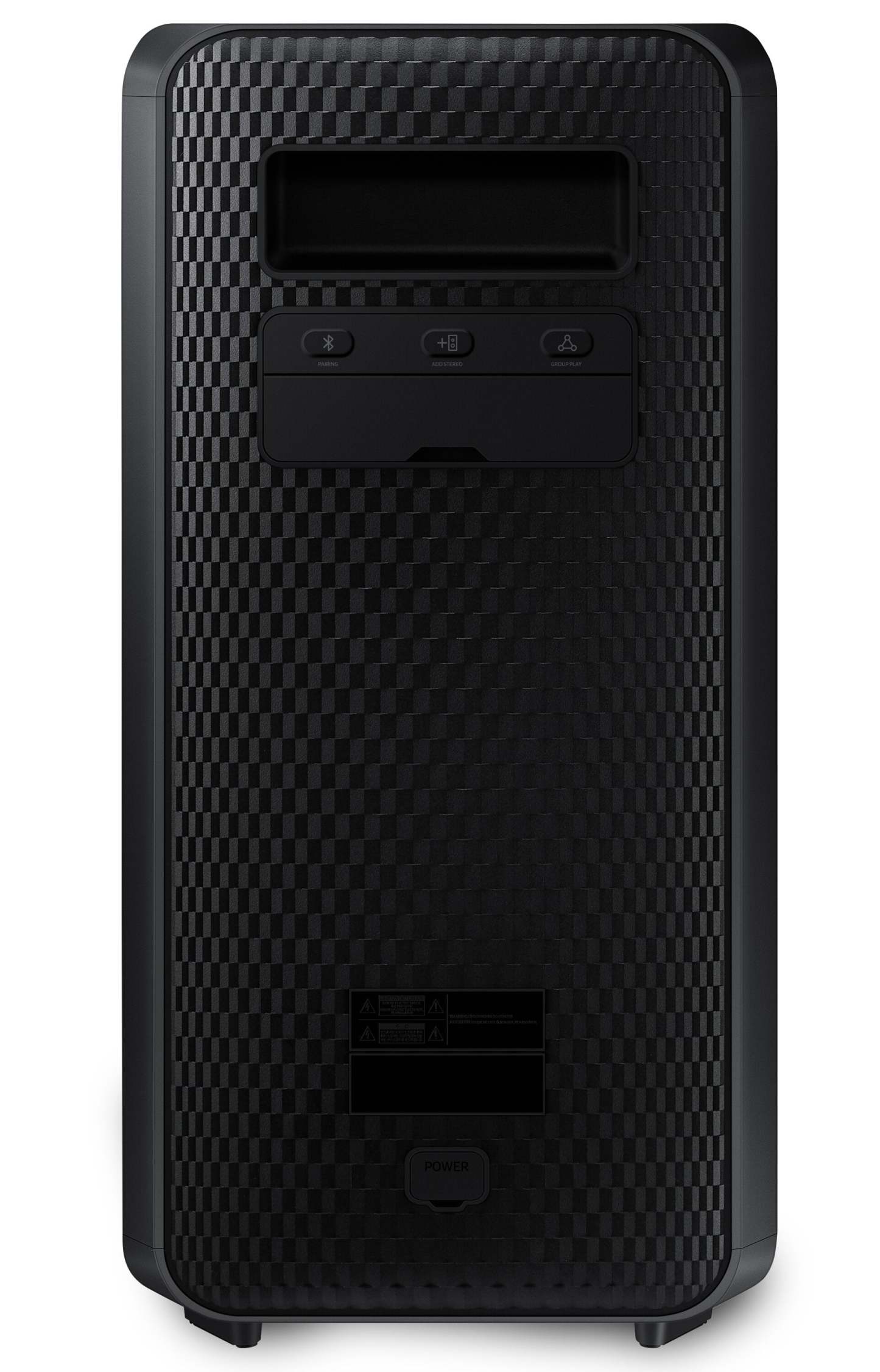 SAMSUNG MX-ST40 Haut-parleur de fête bidirectionnel sans fil IPX5 160 W résistant à l'eau (MX-ST40B/ZC) | Haut-parleur de fête bidirectionnel de 160 W SAMSUNG MX-ST40 sans fil avec résistance à l'eau IPX5 (MX-ST40B/ZC)