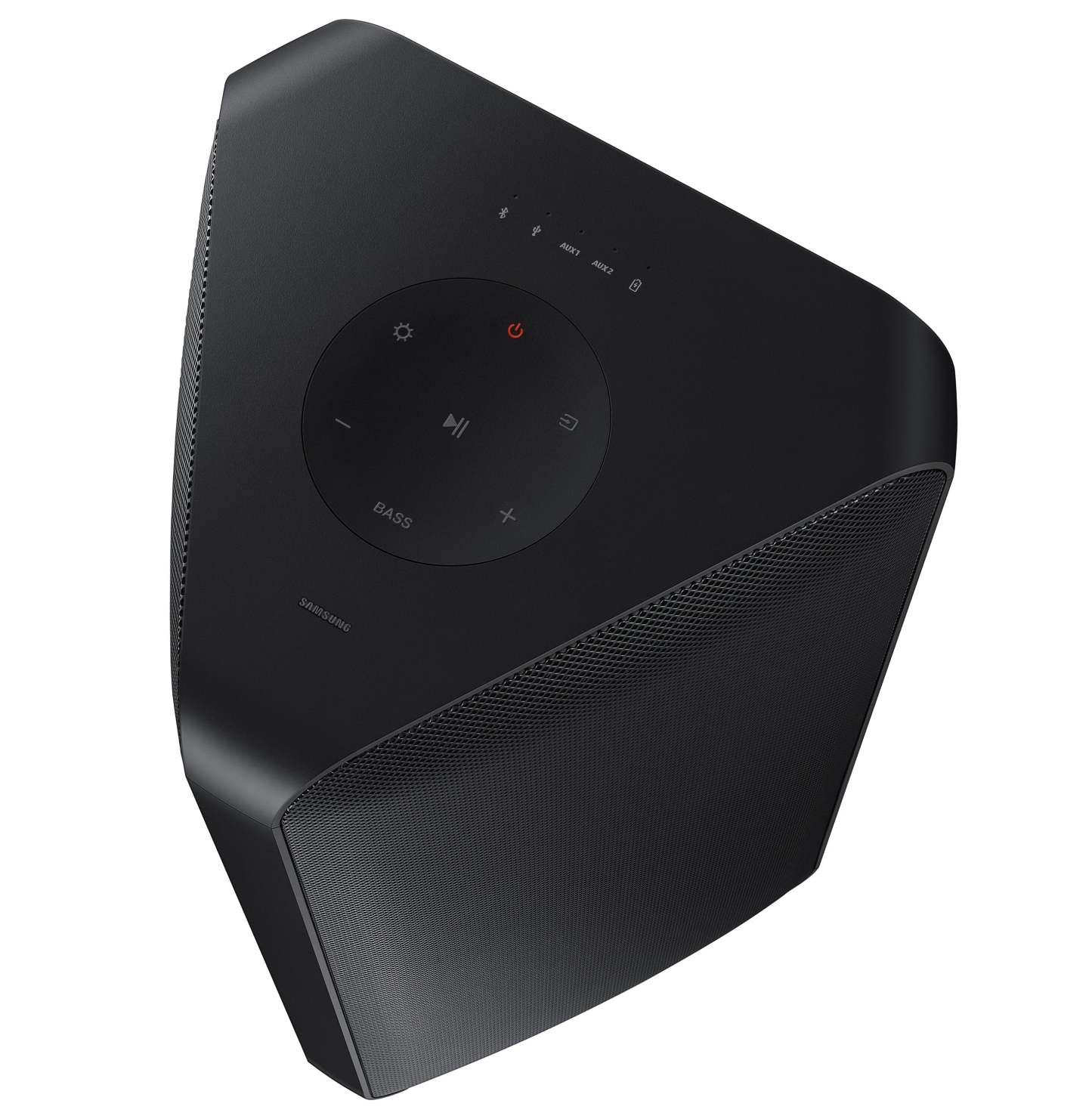 SAMSUNG MX-ST50 Haut-parleur de fête bidirectionnel sans fil IPX5 résistant à l'eau 240 W (MX-ST50B/ZC) | Haut-parleur de fête bidirectionnel de 240 W SAMSUNG MX-ST50 sans fil avec résistance à l'eau IPX5 (MX-ST50B/ZC)