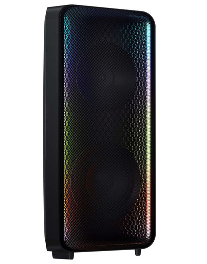 SAMSUNG MX-ST50 Haut-parleur de fête bidirectionnel sans fil IPX5 résistant à l'eau 240 W (MX-ST50B/ZC) | Haut-parleur de fête bidirectionnel de 240 W SAMSUNG MX-ST50 sans fil avec résistance à l'eau IPX5 (MX-ST50B/ZC)