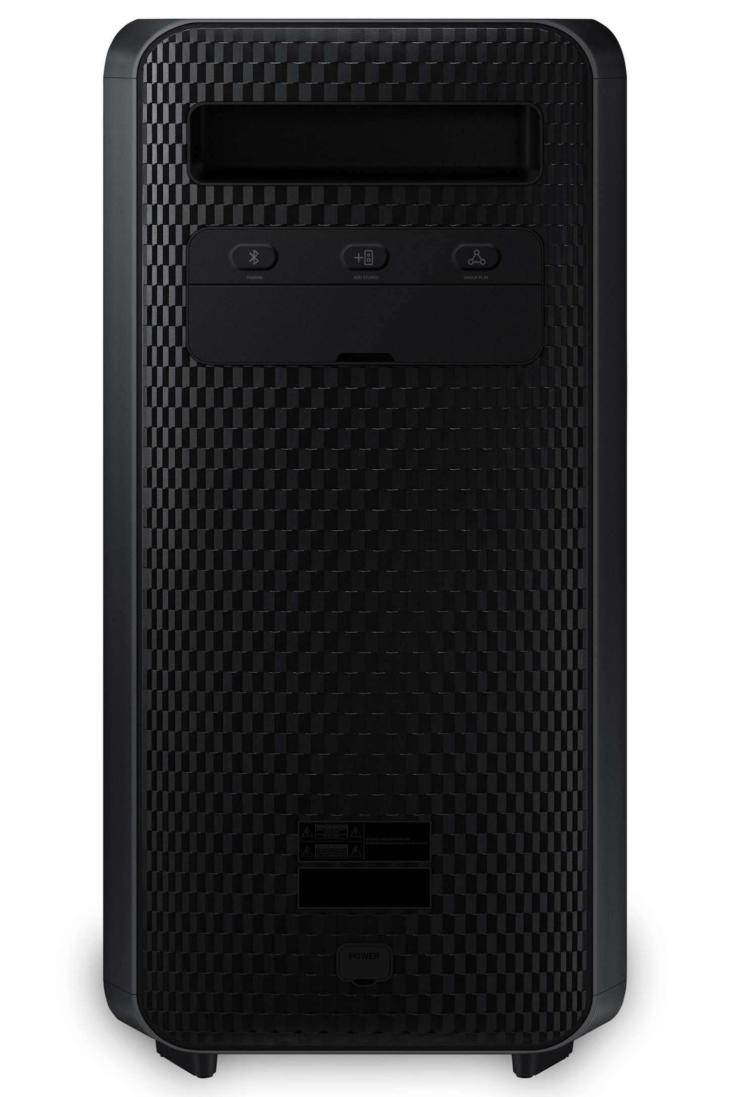 SAMSUNG MX-ST50 Haut-parleur de fête bidirectionnel sans fil IPX5 résistant à l'eau 240 W (MX-ST50B/ZC) | Haut-parleur de fête bidirectionnel de 240 W SAMSUNG MX-ST50 sans fil avec résistance à l'eau IPX5 (MX-ST50B/ZC)