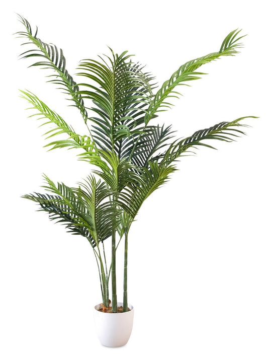 Areca Palm 63" Plante Artificielle | Plante artificielle palmier Areca 63 po