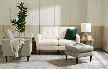 Table d'appoint ronde Nashik de 20 po - Brun