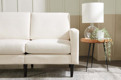 Table d'appoint ronde Nashik de 20 po - Brun