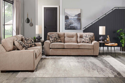 Table d'appoint ronde Nashik 24 po - Gris-brun