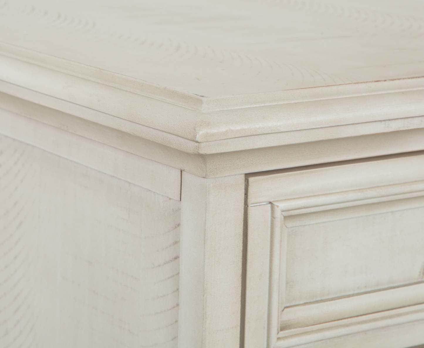 Table de fauteuil traditionnelle Newman de 18 po avec rangement - pin blanc albâtre