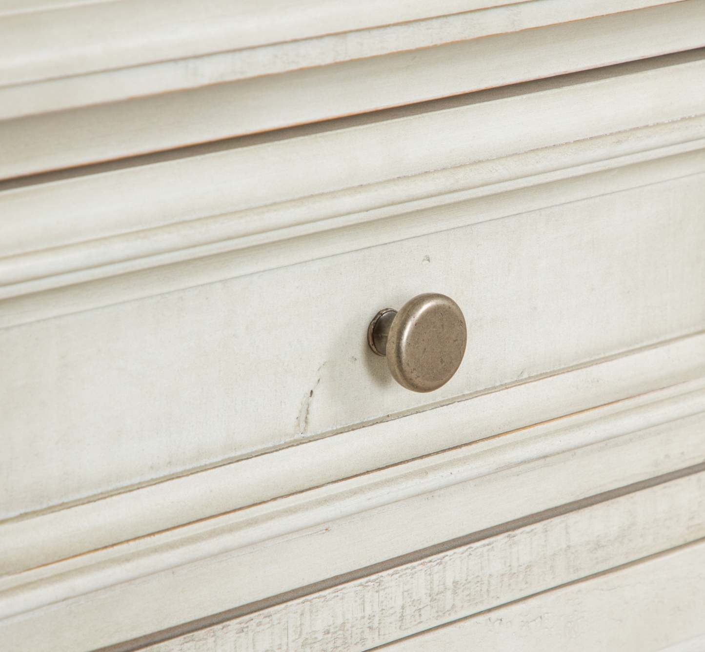 Table de fauteuil traditionnelle Newman de 18 po avec rangement - pin blanc albâtre