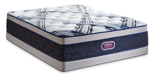 Ensemble matelas moelleux à Euro-plateau Queen's Choice Buckingham de Beautyrest pour lit simple