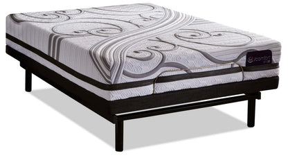 Matelas Gravati iComfort EFX3D pour lit simple très long avec base ajustable Motion Essentials 3