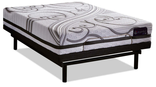 Matelas Gravati iComfort EFX3D Serta pour lit simple très long avec base ajustable Motion Perfect 3