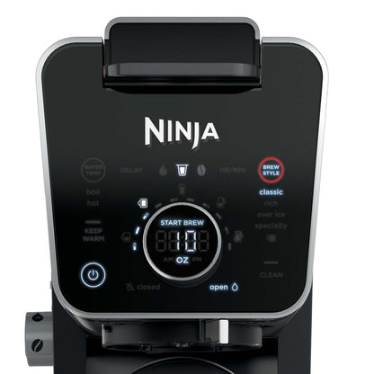 Système de café spécialisé Ninja DualBrew Pro, cafetière à portion individuelle, à dosette et 12 tasses - CFP301C | Système d'infusion de spécialité DualBrew Pro de Ninja, portion individuelle, capsule et cafetière filtre de 12 tasses - CFP301C | NJCFP301