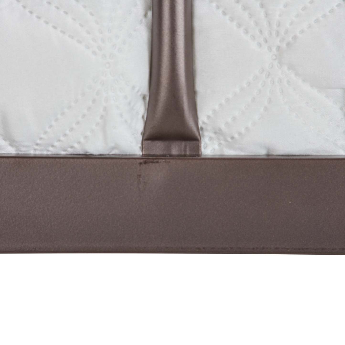 Lit superposé Noah avec échelle et barrière de sécurité pour enfants, métal, bronze foncé - Twin/Twin | Lits superposés Noah en métal pour enfants avec échelle et garde-corps, bronze foncé - simple et simple