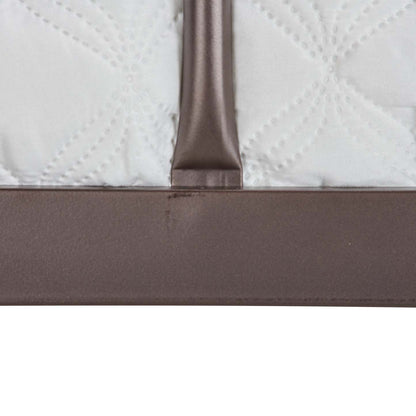 Lit superposé Noah avec échelle et barrière de sécurité pour enfants, métal, bronze foncé - Twin/Twin | Lits superposés Noah en métal pour enfants avec échelle et garde-corps, bronze foncé - simple et simple