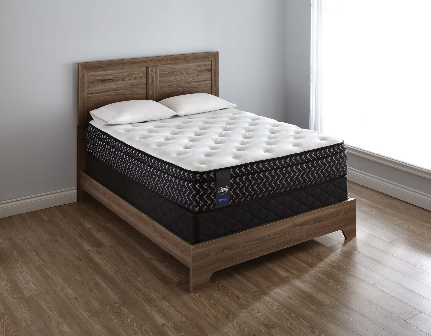 Sealy Posturepedic Crimsan Firm Euro-Top Full Mattress Set|Ensemble matelas ferme à Euro-plateau Crimsan Posturepedic de Sealy pour lit double
