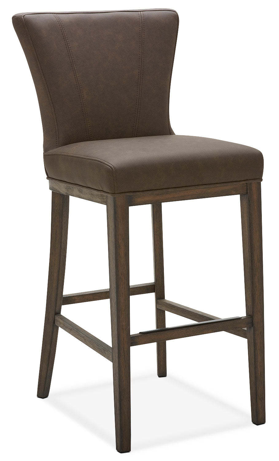 Quinn Bar Stool, Set of 2 – Brown|Tabouret bar Quinn, ensemble de 2 - brun|QUINCBSP