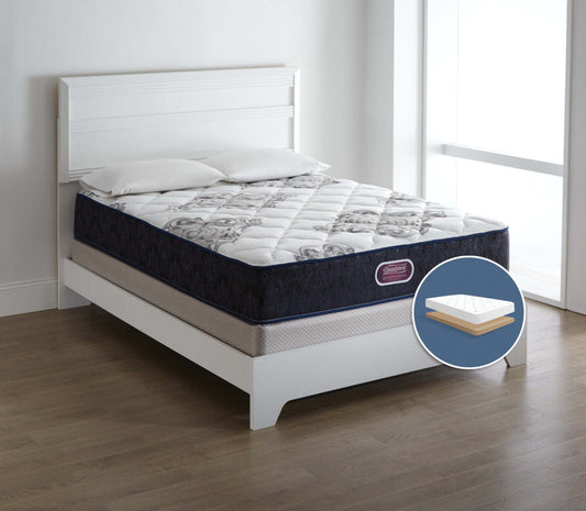 Simmons Beautyrest Queen's Choice Monarch Firm Low-Profile Full Mattress Set