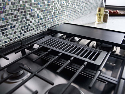 Cuisinière hybride KitchenAid de 6,4 pi³ avec technologie AquaLiftMD et autonettoyage - acier inoxydable - KSDG950ESS