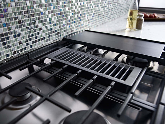 Cuisinière hybride KitchenAid de 6,4 pi³ avec technologie AquaLiftMD et autonettoyage - acier inoxydable - KSDG950ESS