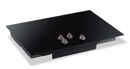 Surface de cuisson électrique Samsung de 30 po à 4 éléments avec commandes à boutons - noire - NZ30FG5332RKAA | NZ30FG53