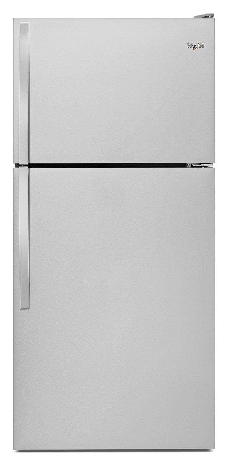 Réfrigérateur Whirlpool de 30 po et de 18,3 pi³ à congélateur supérieur - acier inoxydable monochromatique - WRT148FZDM | Whirlpool 30 18.3 Cu. Ft. Top-Mount Refrigerator - Monochromatic Stainless Steel
