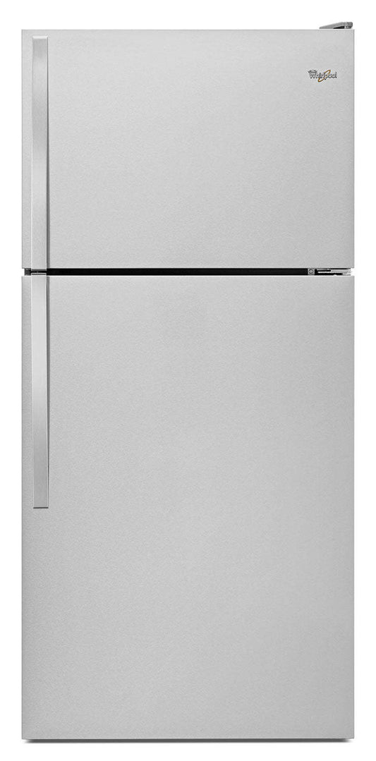 Réfrigérateur Whirlpool de 30 po et de 18,3 pi³ à congélateur supérieur - acier inoxydable monochromatique - WRT148FZDM | Whirlpool 30 18.3 Cu. Ft. Top-Mount Refrigerator - Monochromatic Stainless Steel