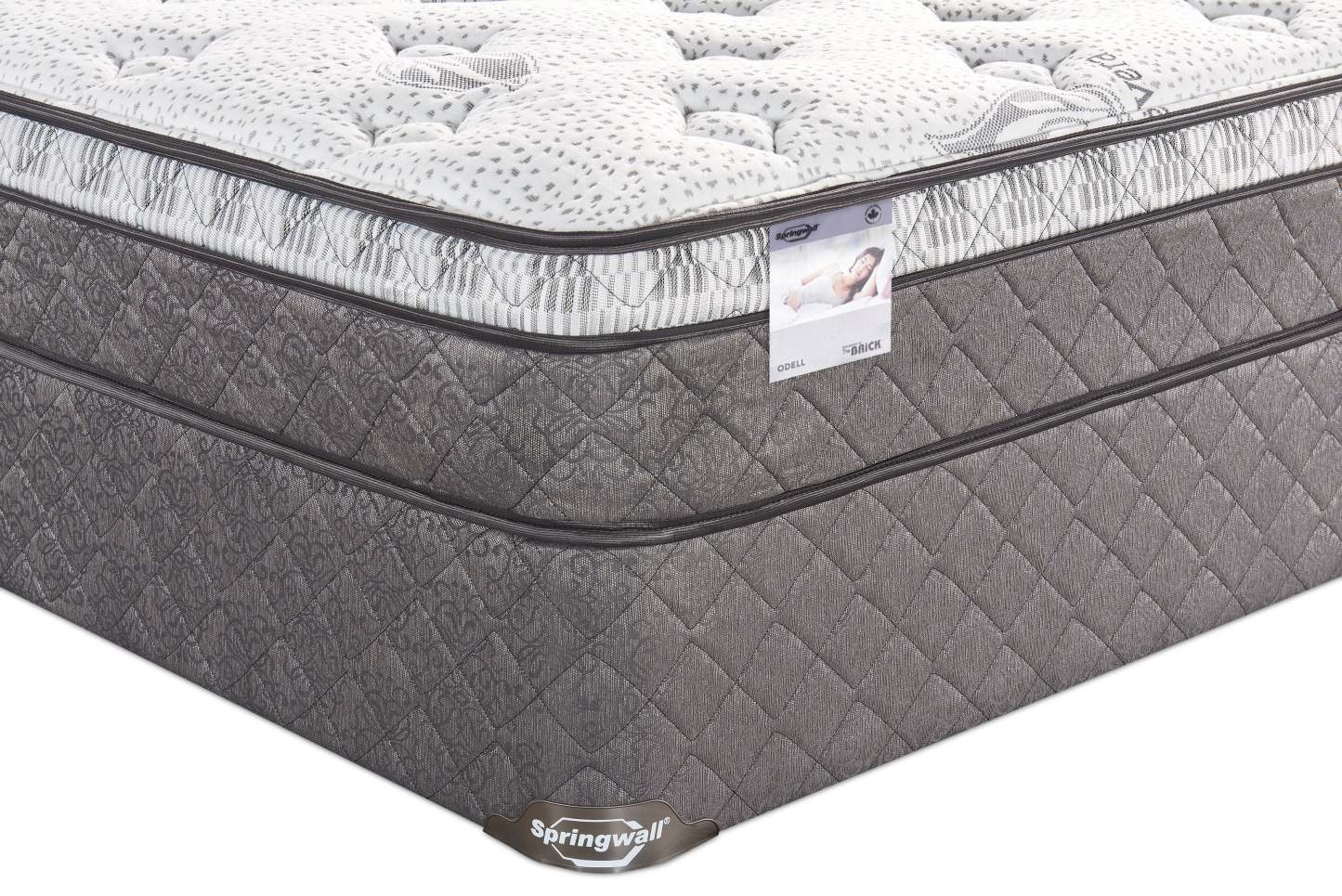 Springwall Ensemble de matelas à euro-plateau Odell pour lit double | Ensemble matelas à Euro-plateau Odell de Springwall pour lit double | ODELLFFP
