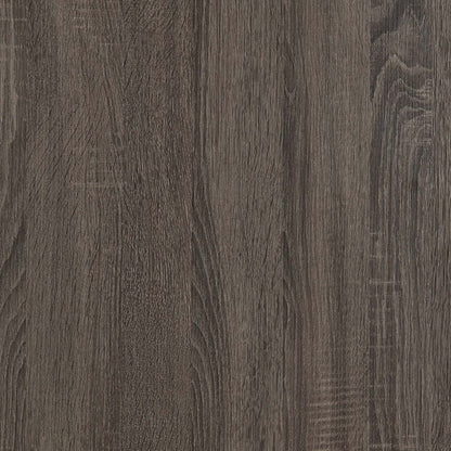 Bureau d'angle pliable Oliver 60 avec rangement et ports USB - Gris|Bureau en coin pliable Oliver de 60 po avec rangement et ports USB - gris