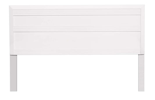 Tête de lit à panneau Olivia, fabriquée au Canada, blanc - taille double/grand lit | Tête de lit à panneau Olivia fabriquée au Canada, blanche - format lit double et grand lit