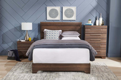 Lit plateforme de rangement Olivia avec tête de lit et cadre, fabriqué au Canada, gris - format grand lit | Lit rangement plateforme Olivia avec tête de lit et cadre, fabriqué au Canada, gris - Queen Size