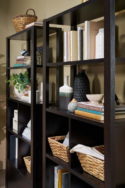 Bibliothèque Oscar Owen 36 avec tiroir et 6 étagères - Espresso|Bibliothèque Oscar Owen de 36 po avec tiroir et 6 tablettes - expresso