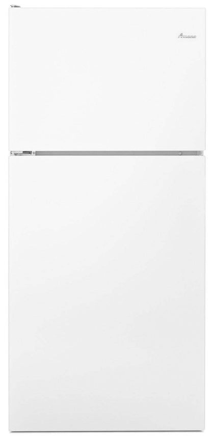 Réfrigérateur Amana de 30 pi³ et de 18 po à congélateur supérieur - blanc - ART318FFDW | Amana 30 18 Cu. Ft. Top-Mount Refrigerator - White - ART318FFDW