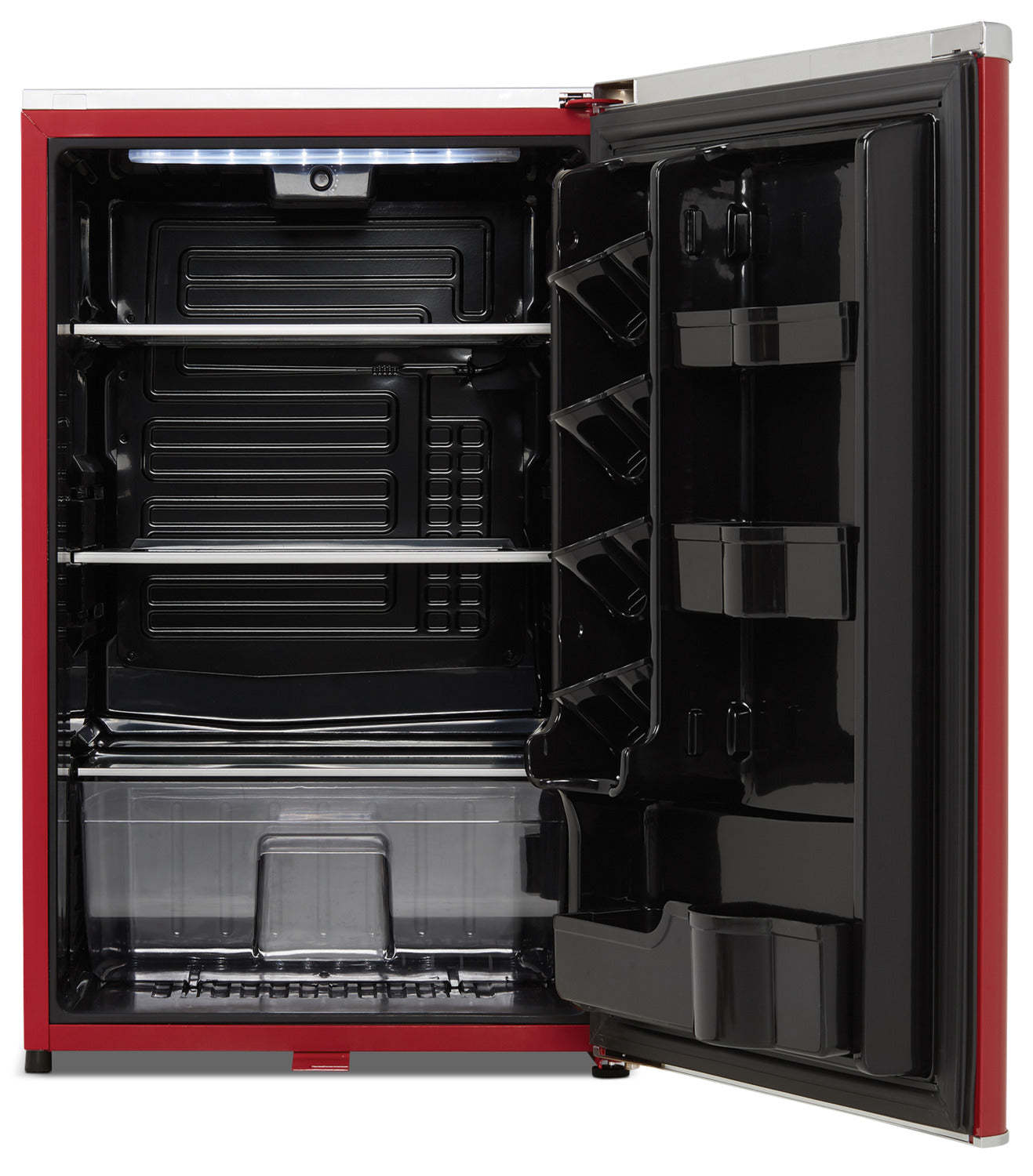 Danby 20,8 4,4 Cu. Fort. Mini-réfrigérateur à une porte - Rouge - DAR044A6LDB | Mini réfrigérateur Danby de 4,4 pi³ et de 20,8 po à 1 porte - rouge - DAR044A6LDB