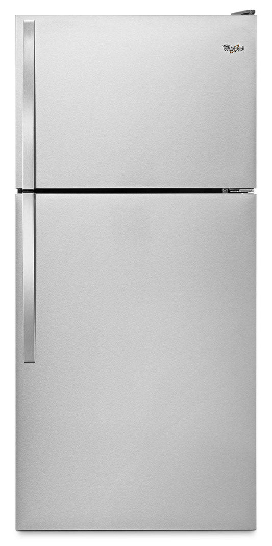 Réfrigérateur Whirlpool de 30 po et de 18,2 pi³ à congélateur supérieur - acier inoxydable monochromatique - WRT318FZDM | Whirlpool 30 18.2 Cu. Ft. Top-Mount Refrigerator - Monochromatic Stainless Steel
